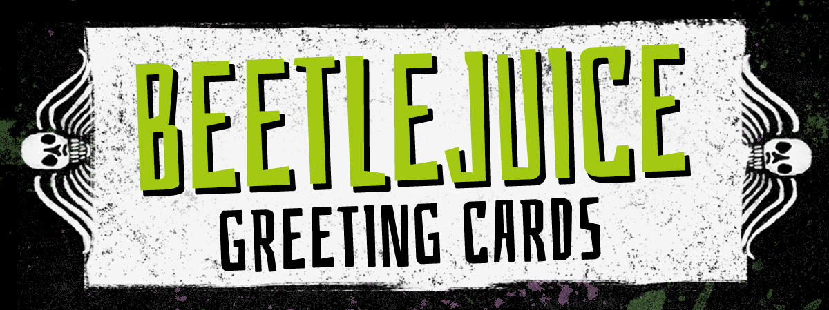 Beetlejuice Greeting Cards