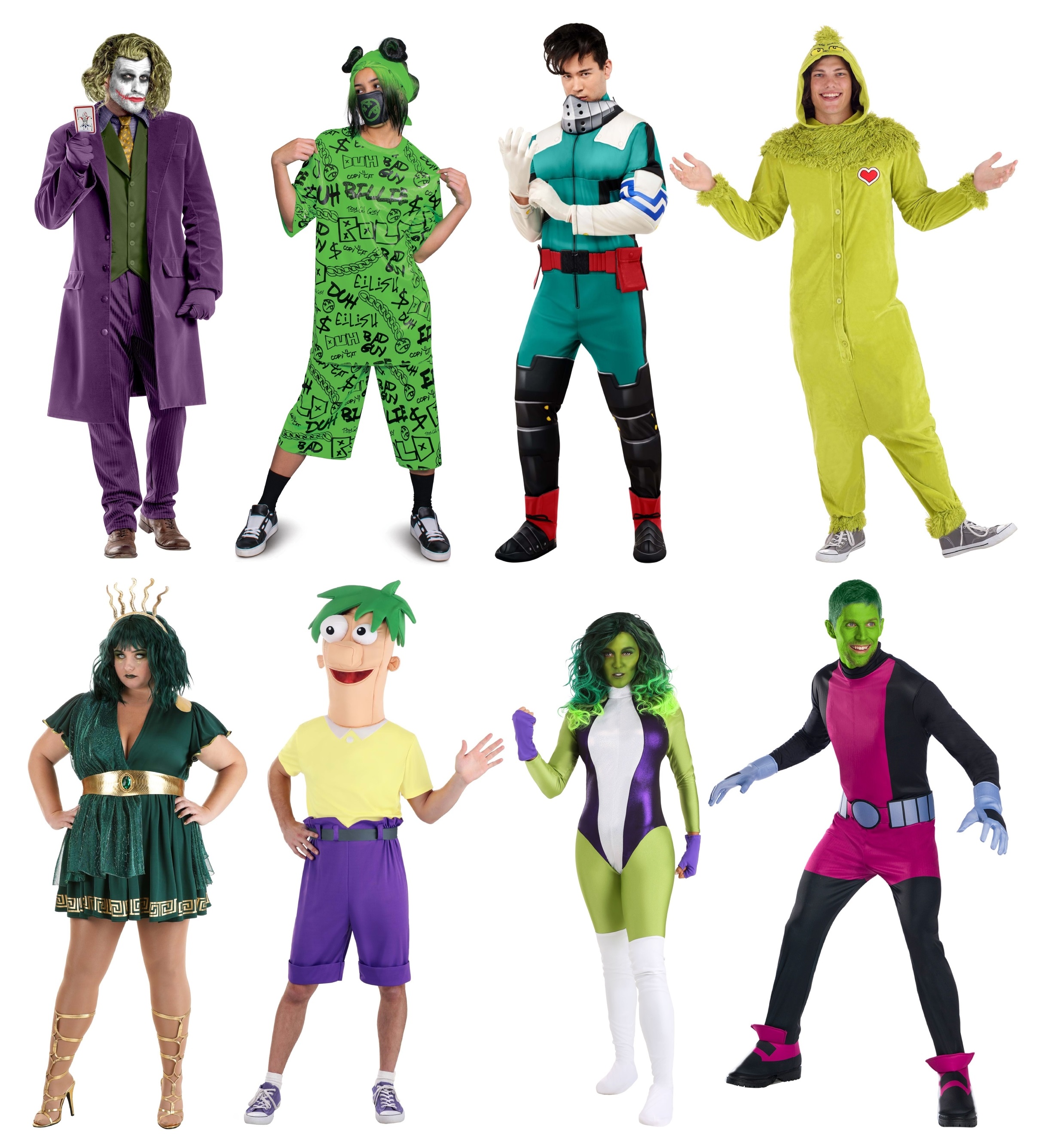 Halloween Costumes for Green Hair