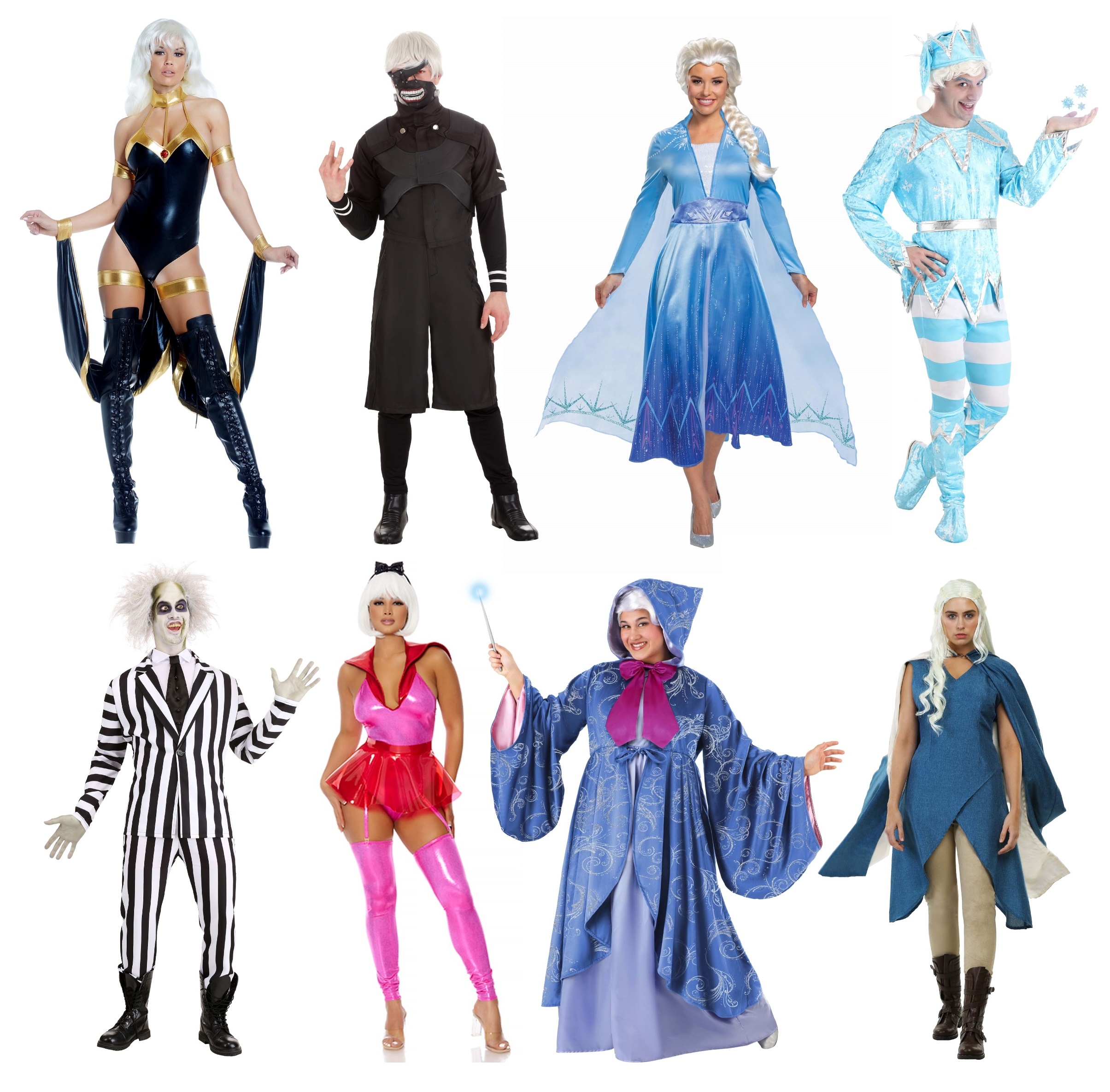 Halloween Costumes for White Hair