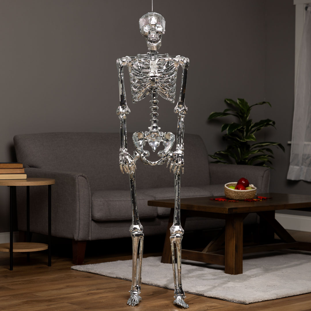 Standing Disco Skeleton