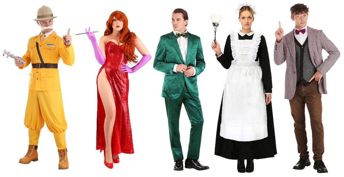 Clue Movie Characters Costumes