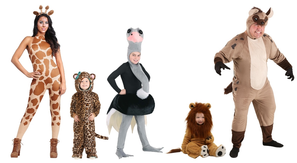 Safari Animal Group Costumes