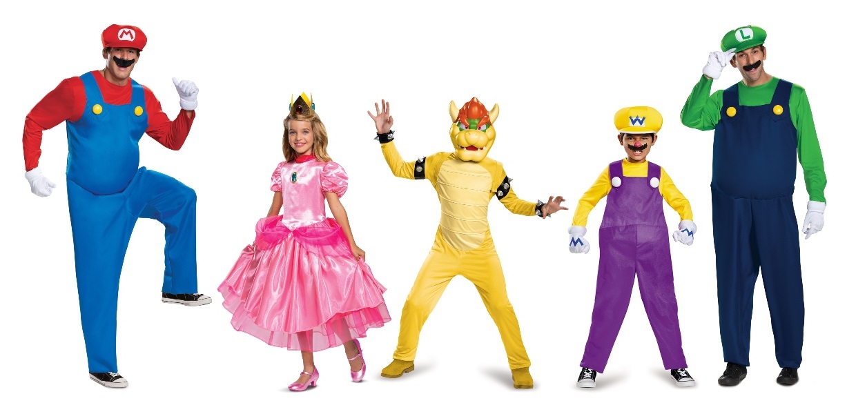 Super Mario Group Costumes
