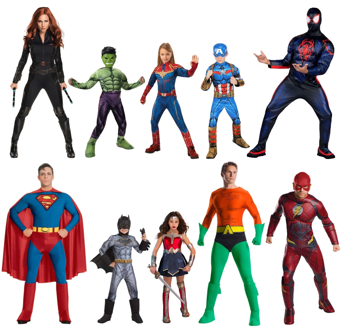 Superhero Group Costumes