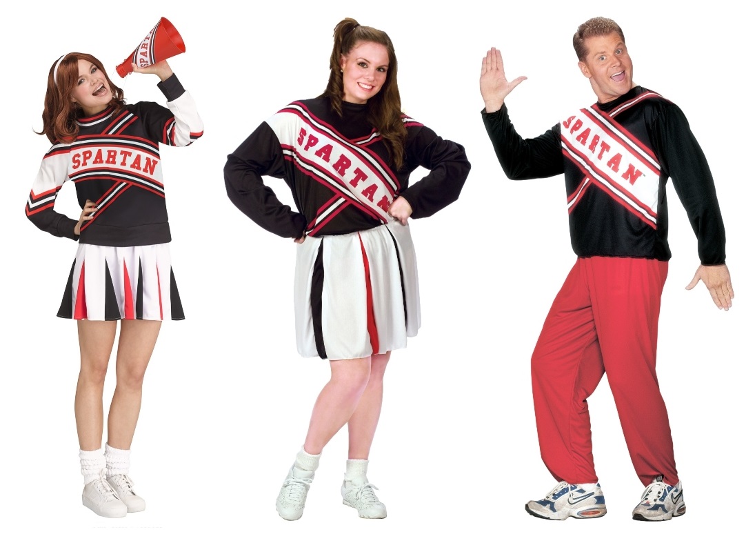 SNL Spartan Cheerleader Costumes