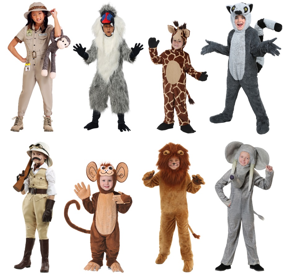 safari and animal costume