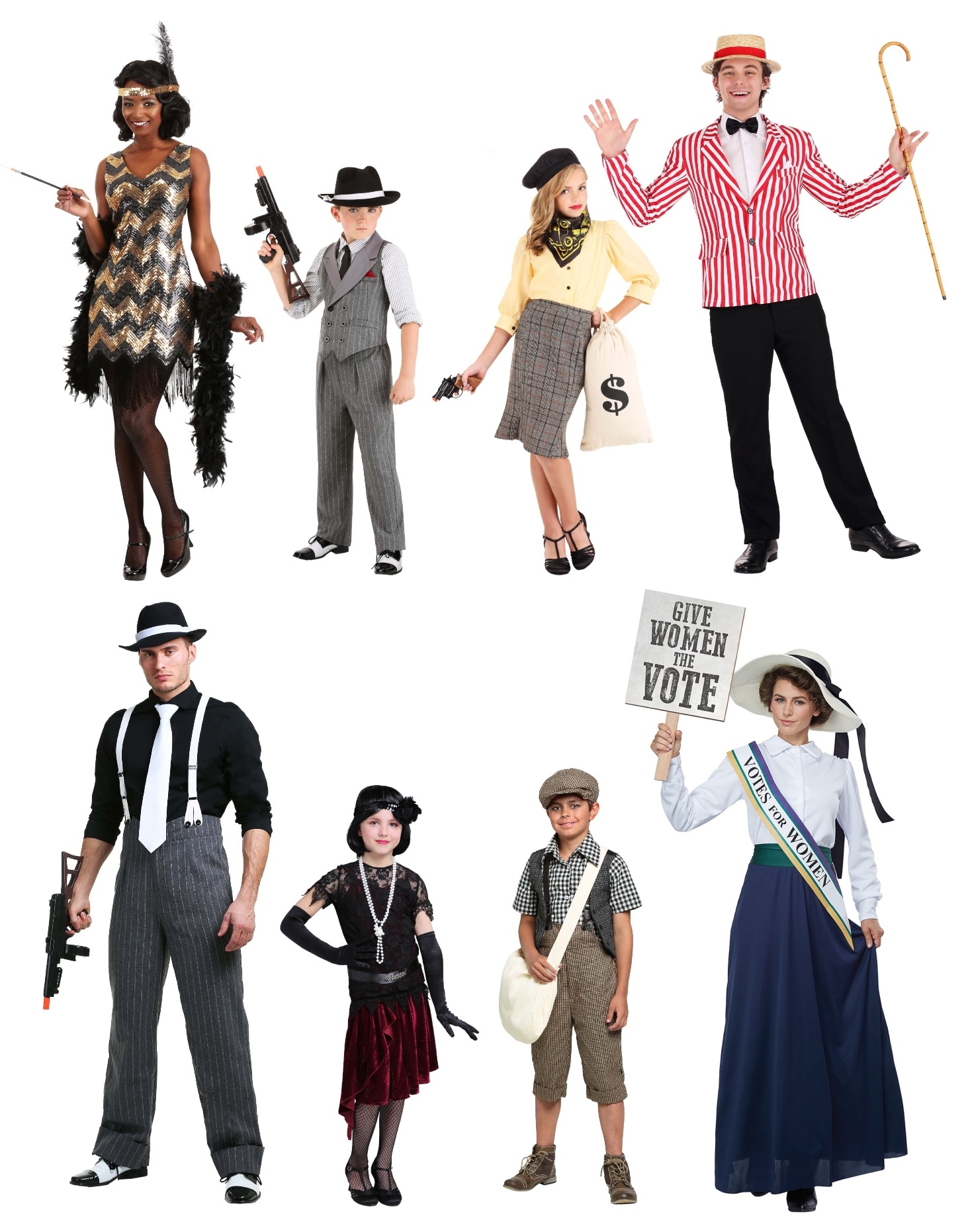 1920s Group Costumes