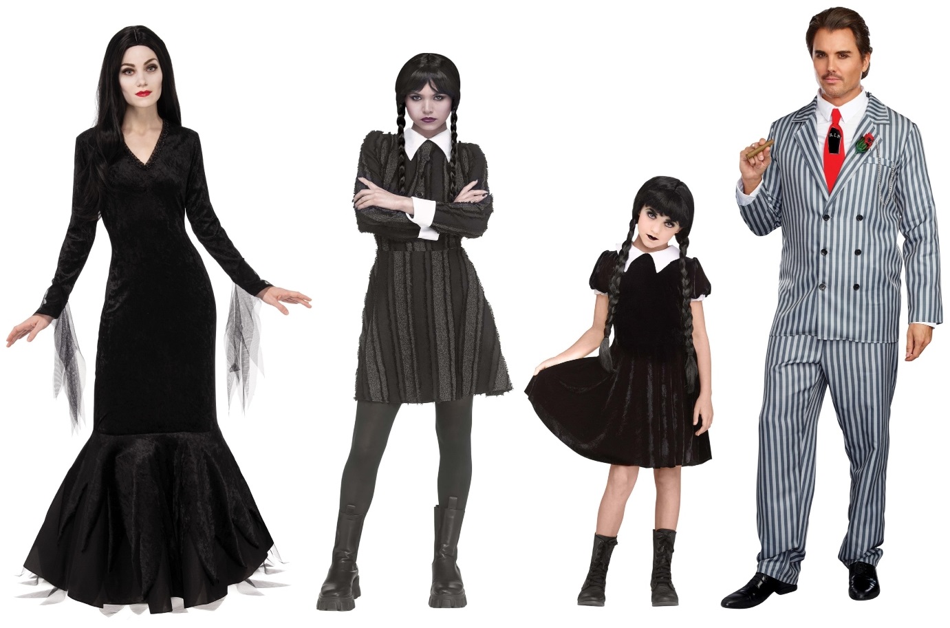 Addams Family Group Costumes