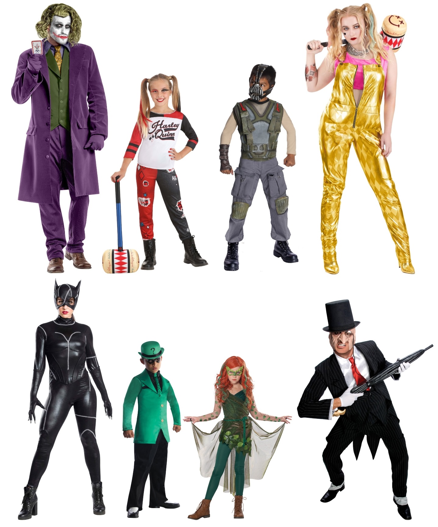 Batman Villain Group Costumes