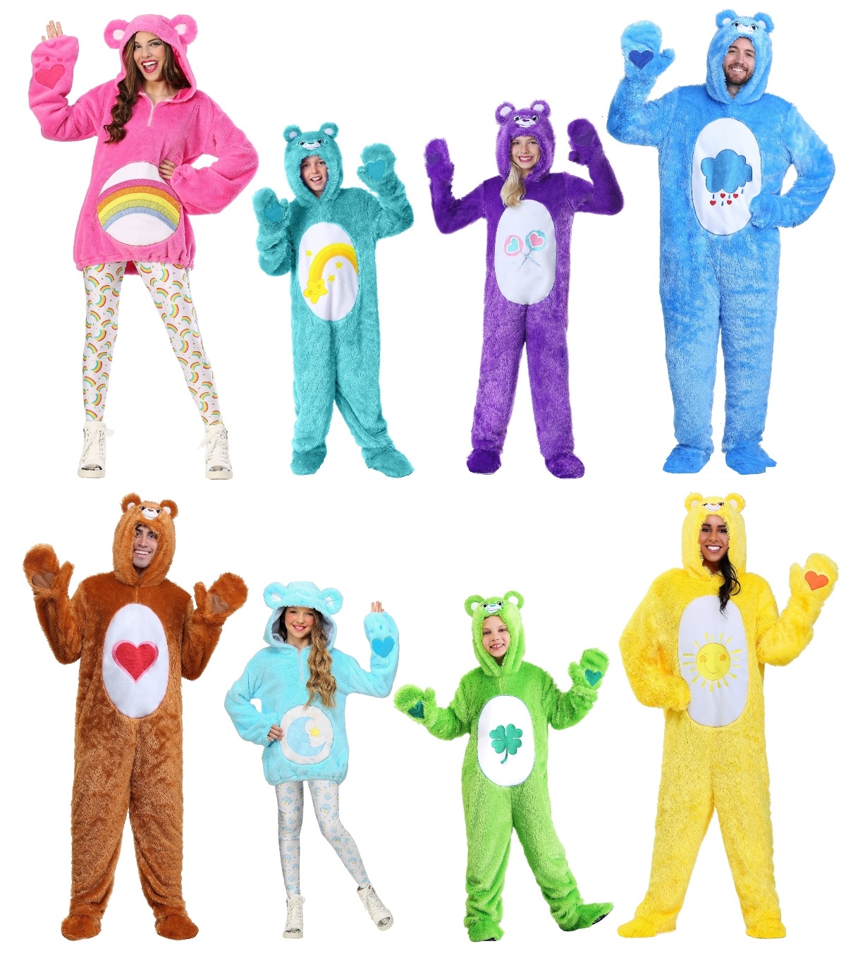 Group Care Bears Costumes