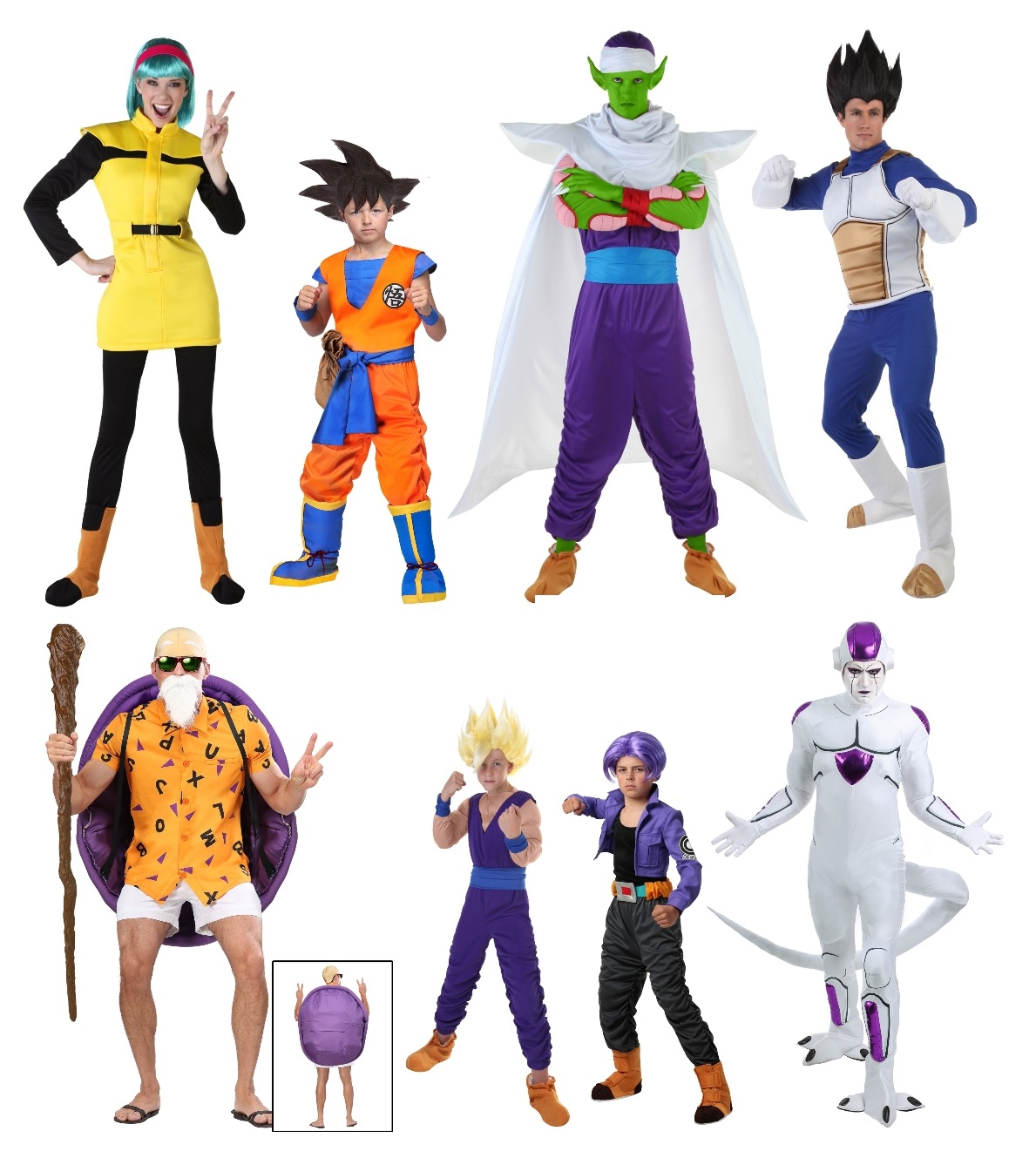 Group Dragon Ball Z Costumes