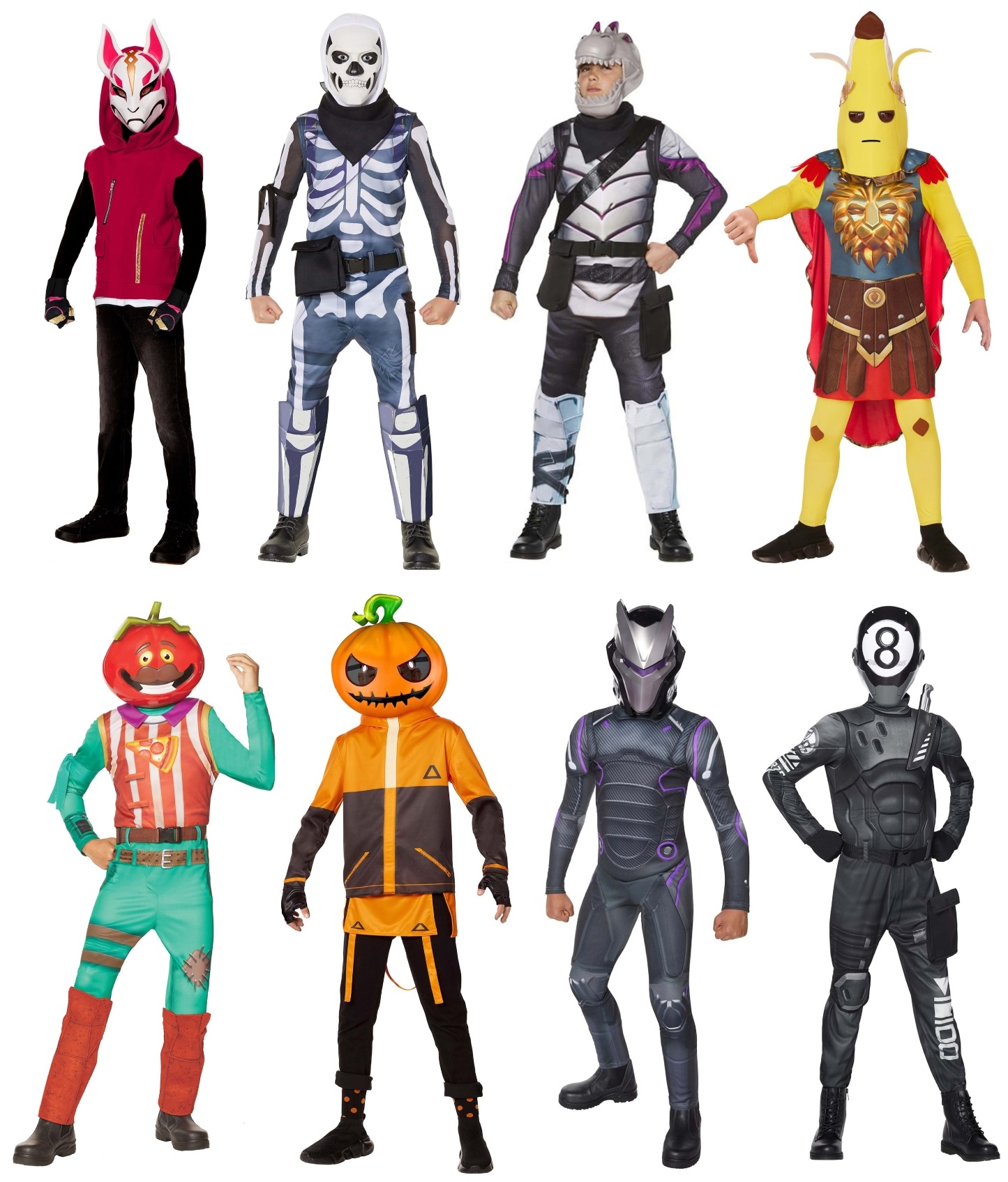 All Fortnite Costumes