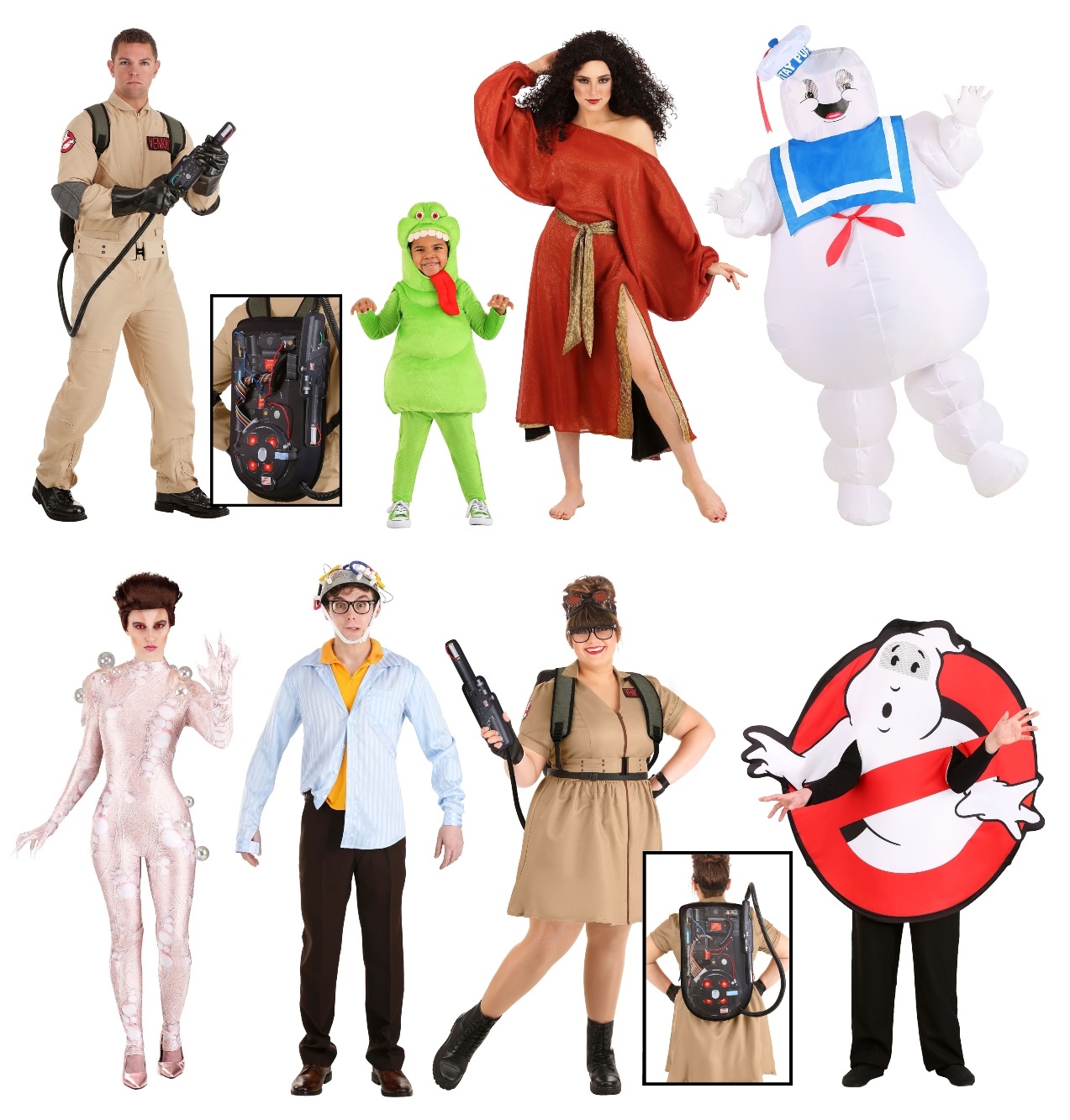 Group Ghostbusters Costumes