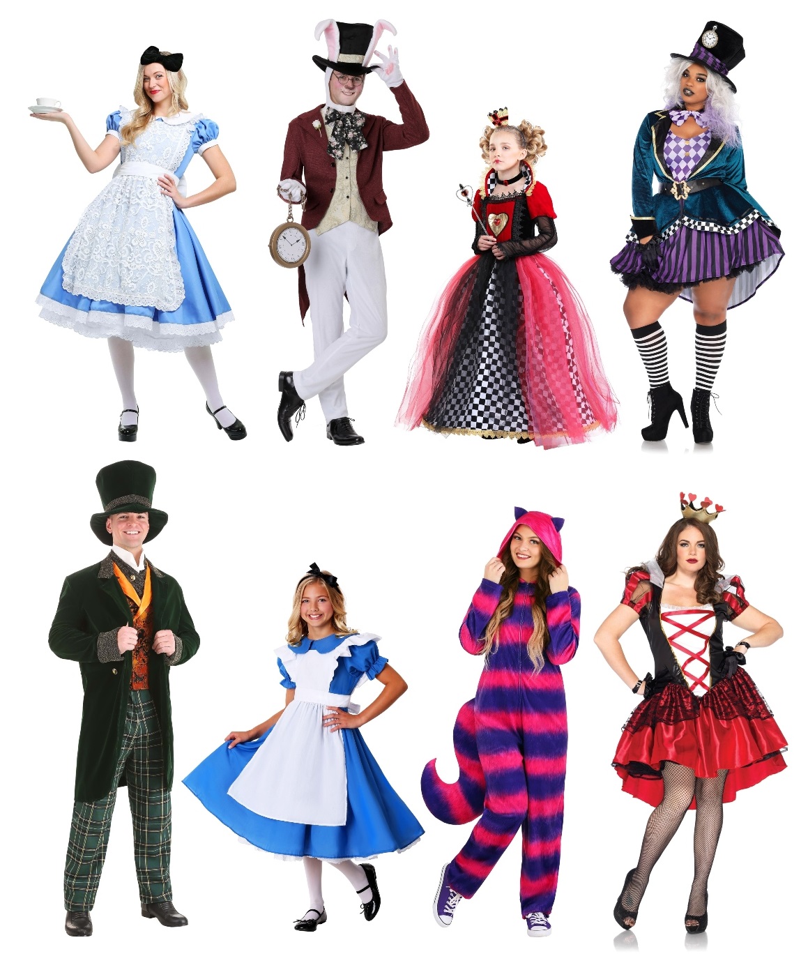 Alice in Wonderland Group Costumes