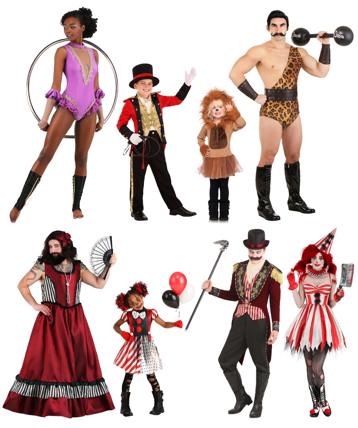 Circus Group Costumes