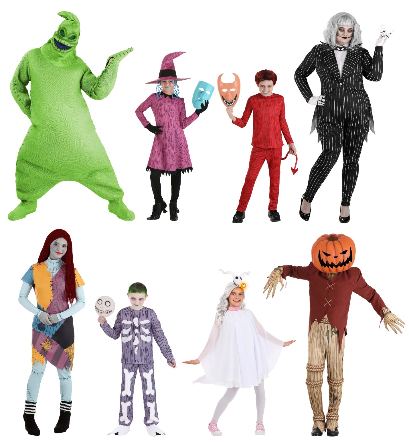 Nightmare Before Christmas Group Costumes