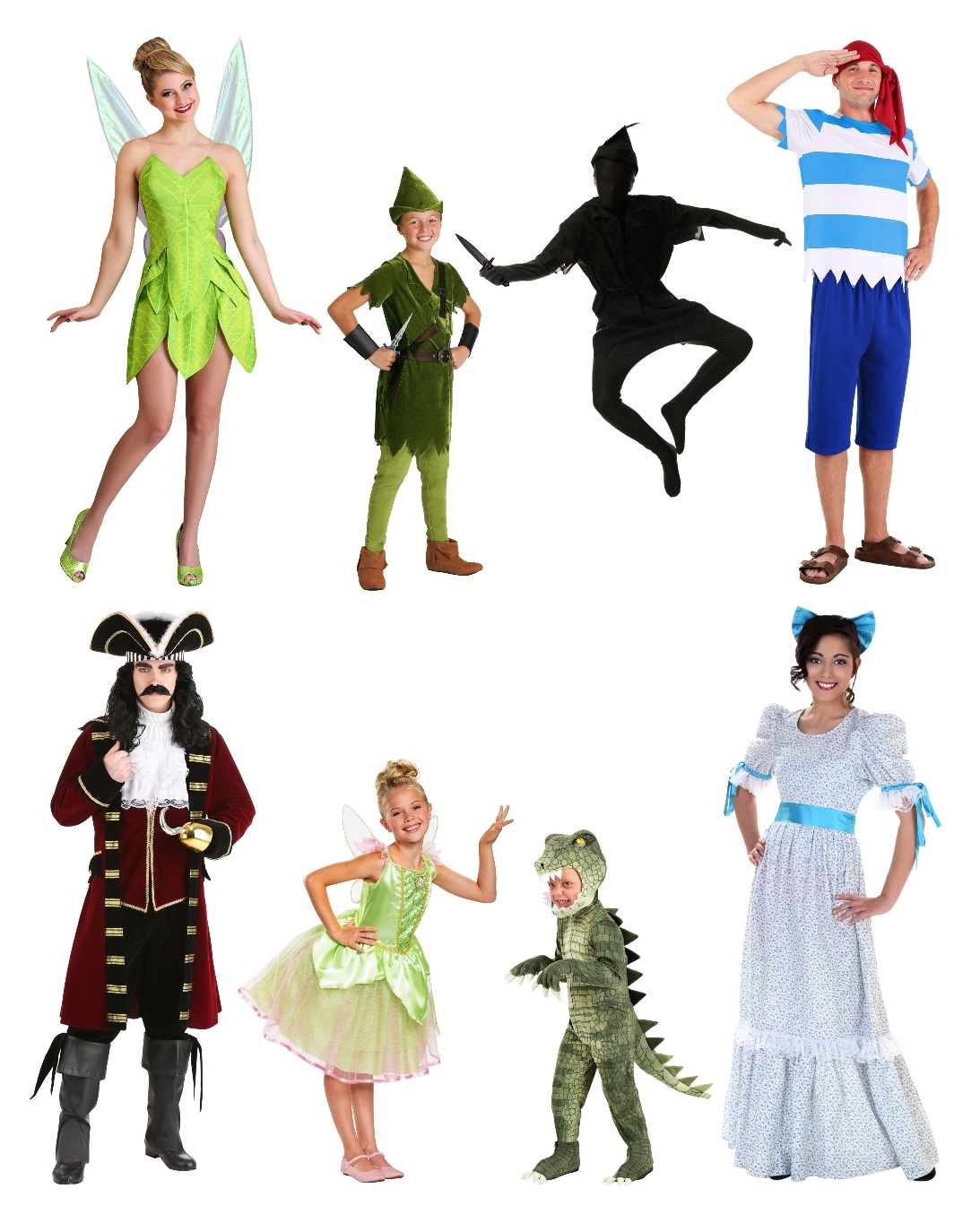 Group Peter Pan Costumes