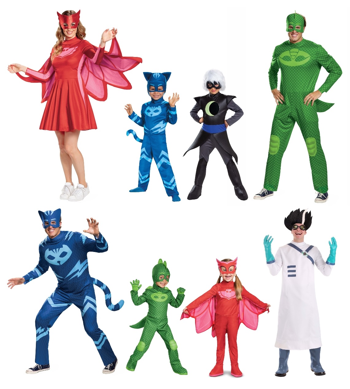 Group PJ Masks Costumes