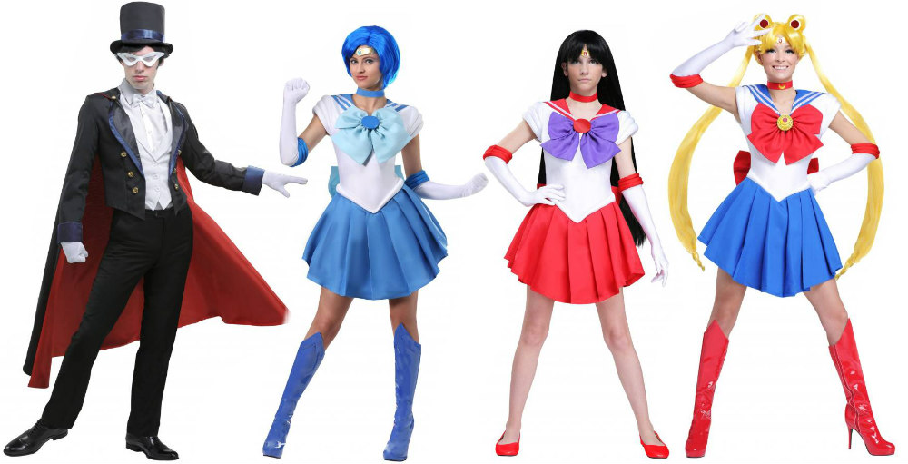 Sailor Moon Group Costumes