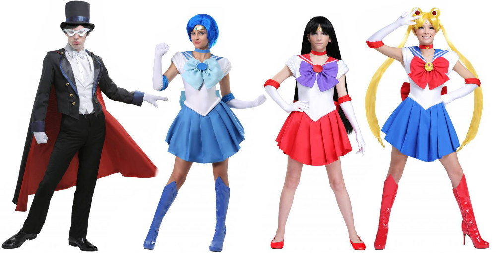 Group anime costume ideas for Halloween