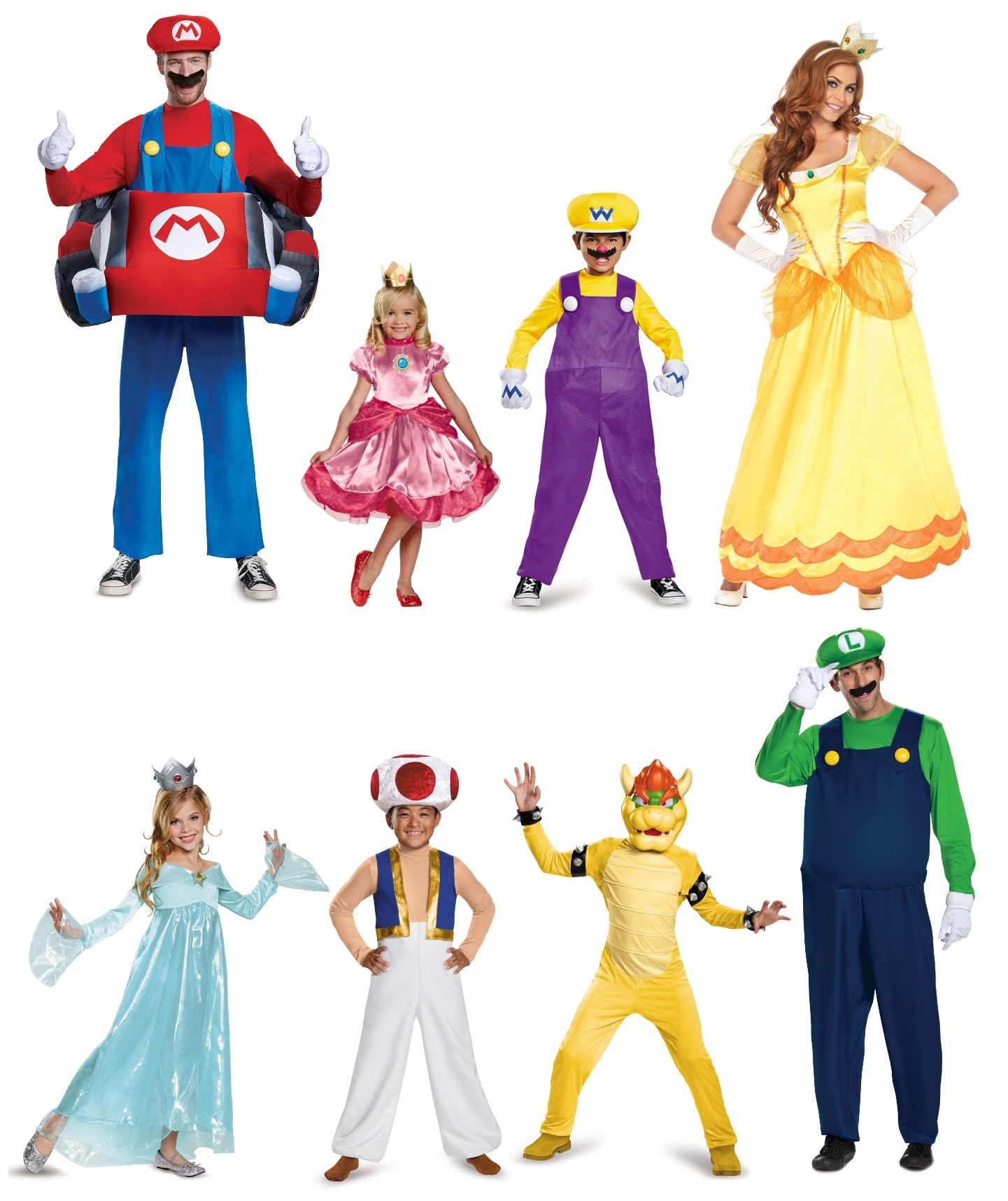 Super Mario Group Costumes