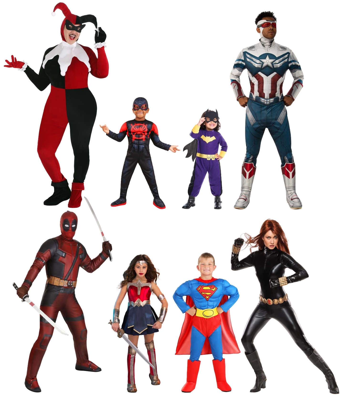 Superhero Group Costumes