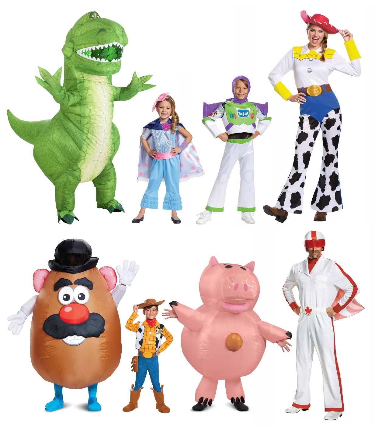 Group Toy Story Costumes