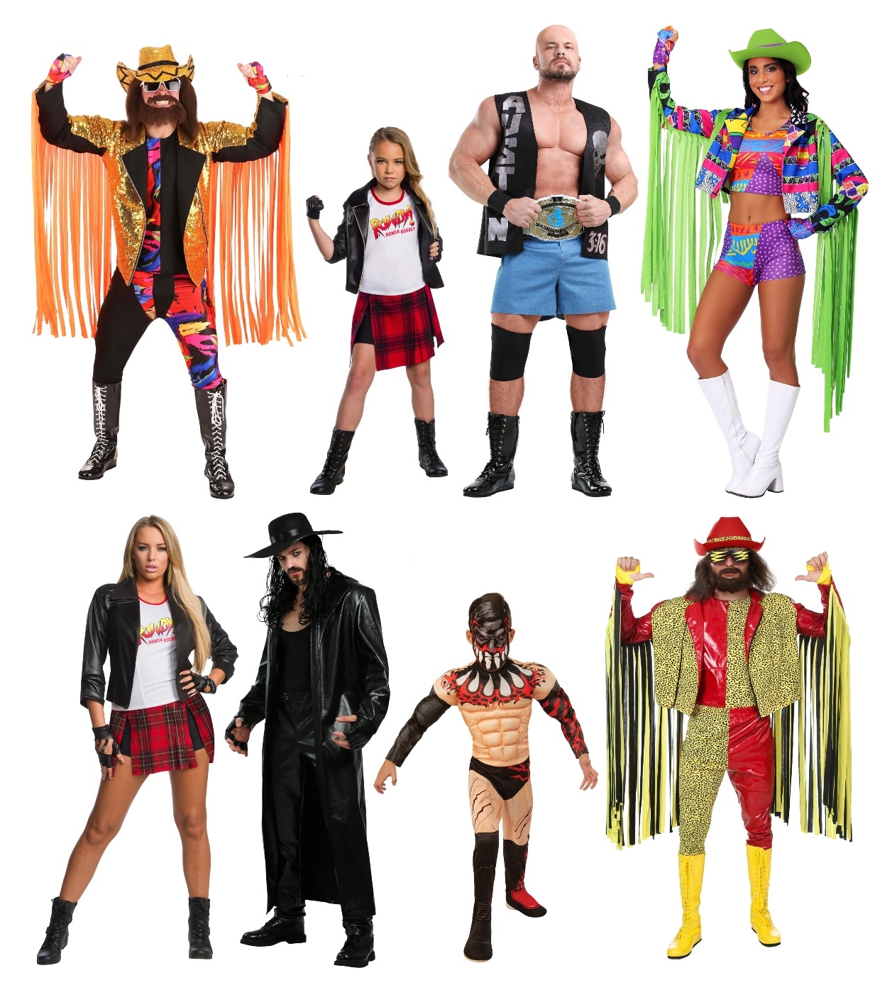 Group WWE Costumes