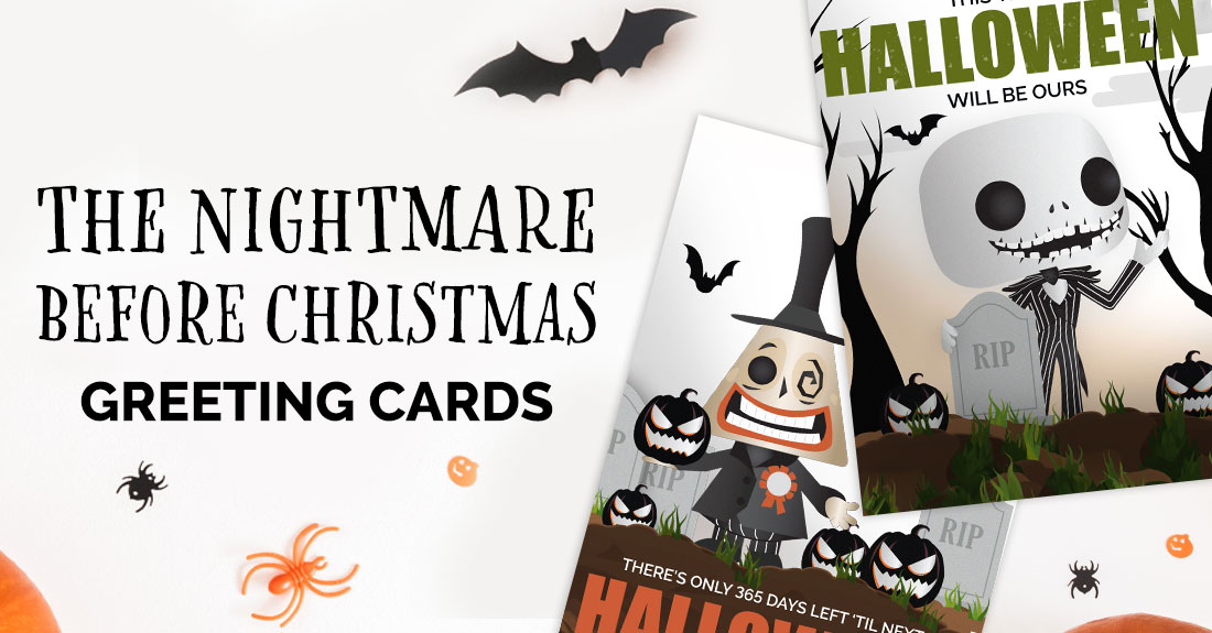 The Nightmare Before Christmas Greeting Cards