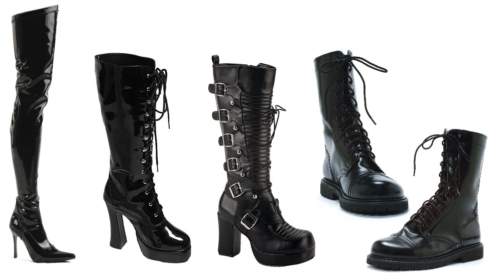 Black Boots for Storm Costumes