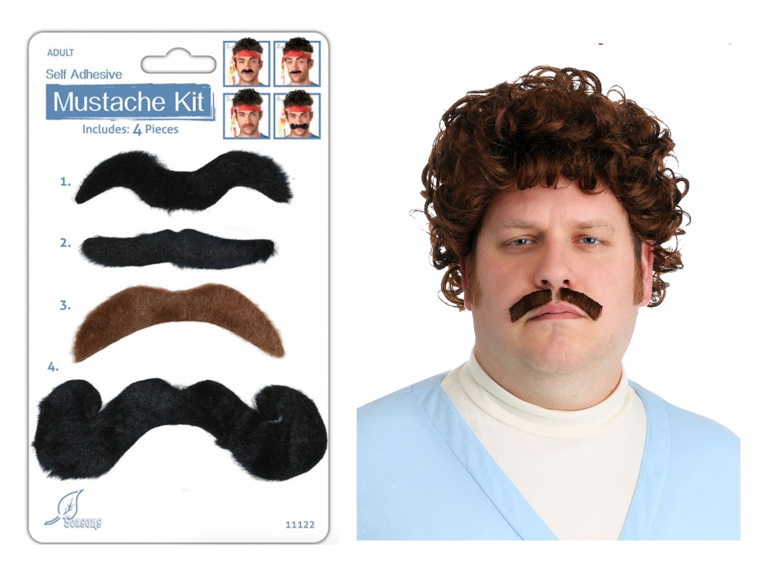 Stick-On Mustaches