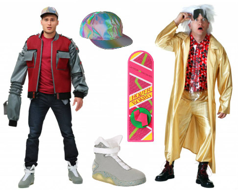 Duo Back to the Future Costumes