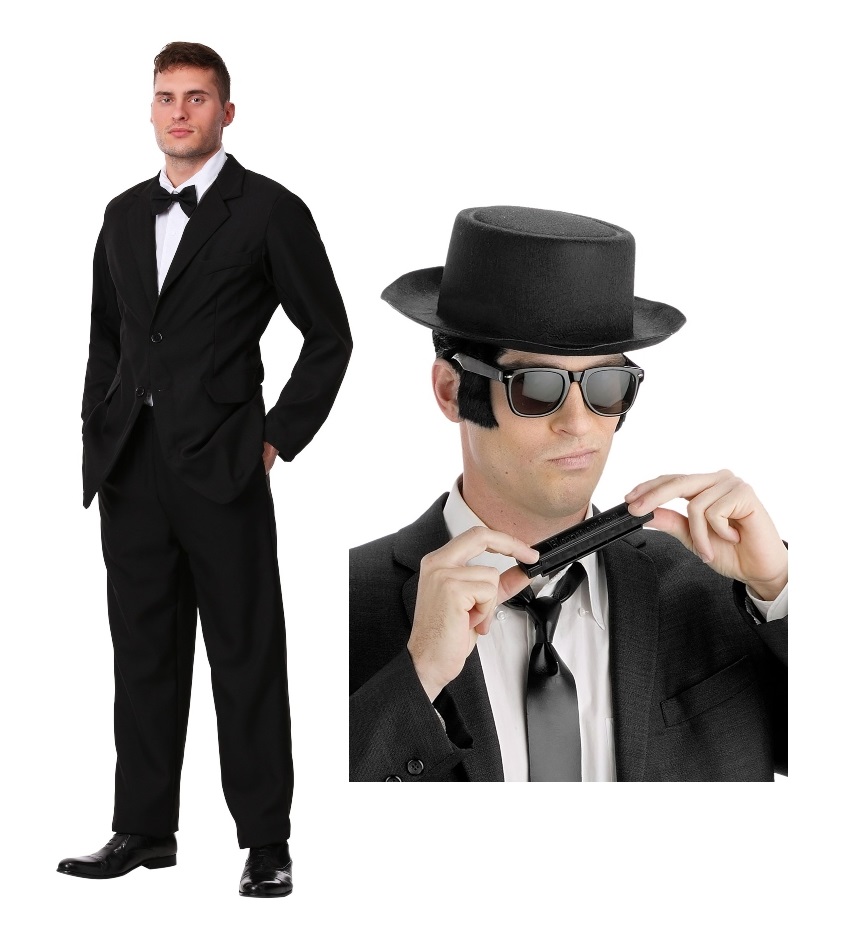 Blues Brothers Costume - Adult Blues Brothers Movie Costumes