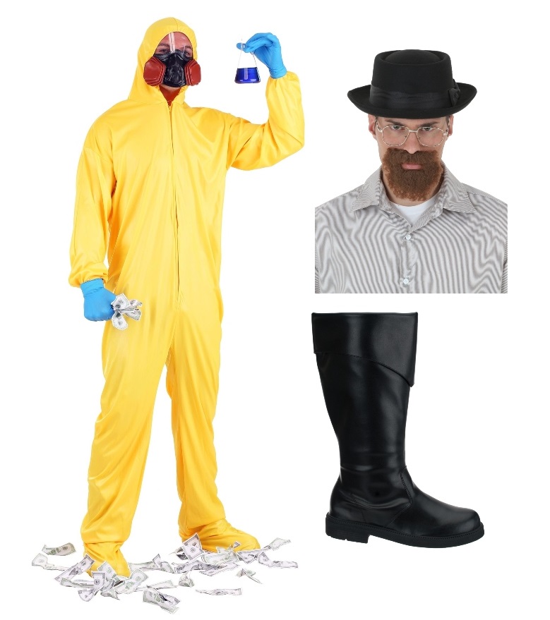 Breaking bad costume  Breaking bad halloween costume, Breaking bad  costume, Worst costume