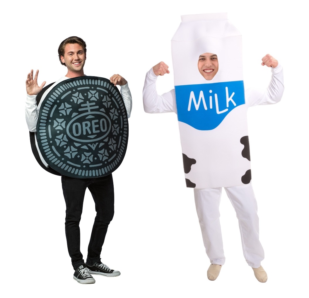 Duo Cookie and Milk Costume