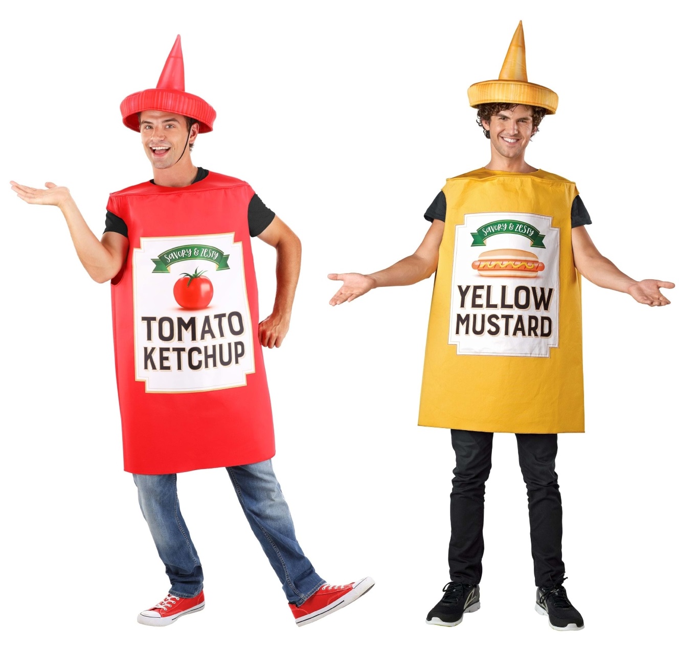 Ketchup and Mustard Costumes