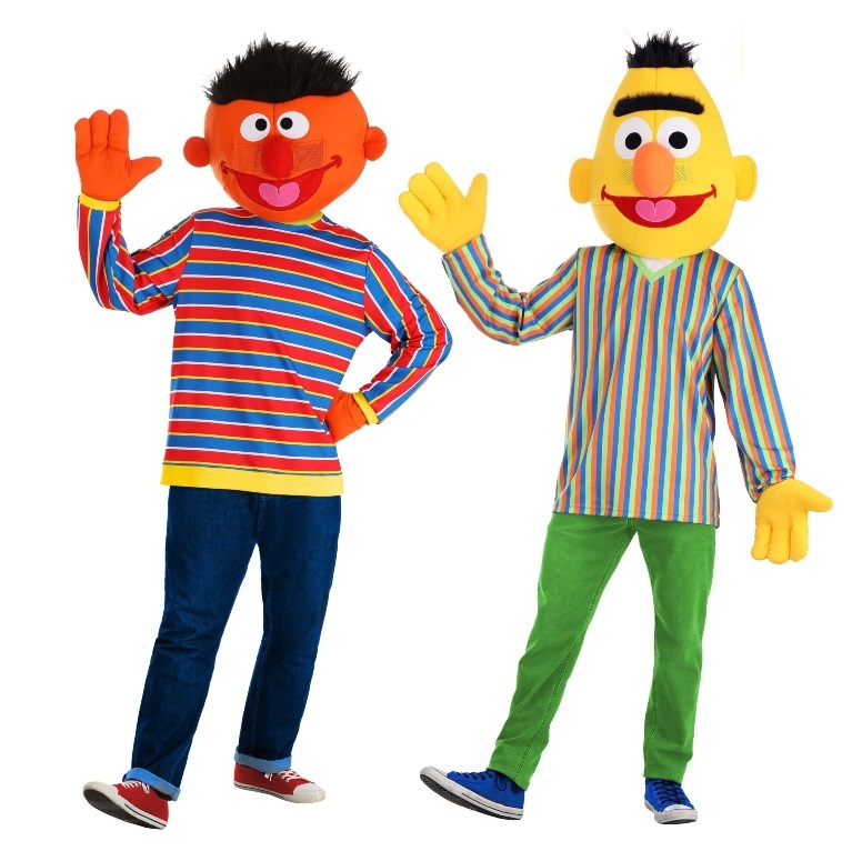 Duo Sesame Street Costumes