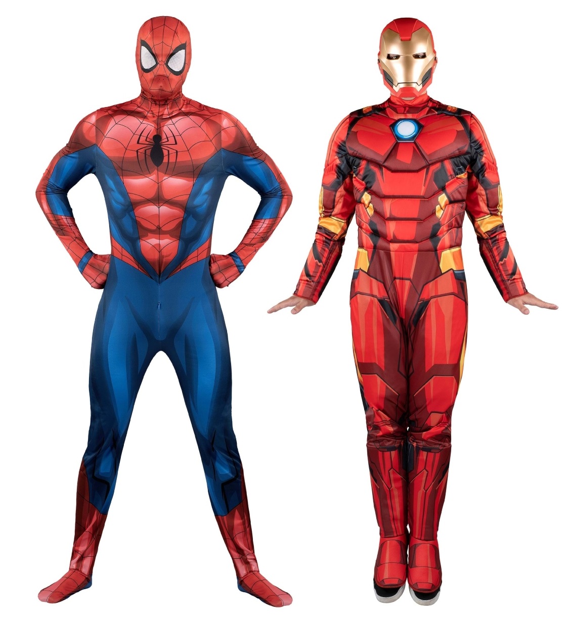 Spider-Man and Iron Man Costumes