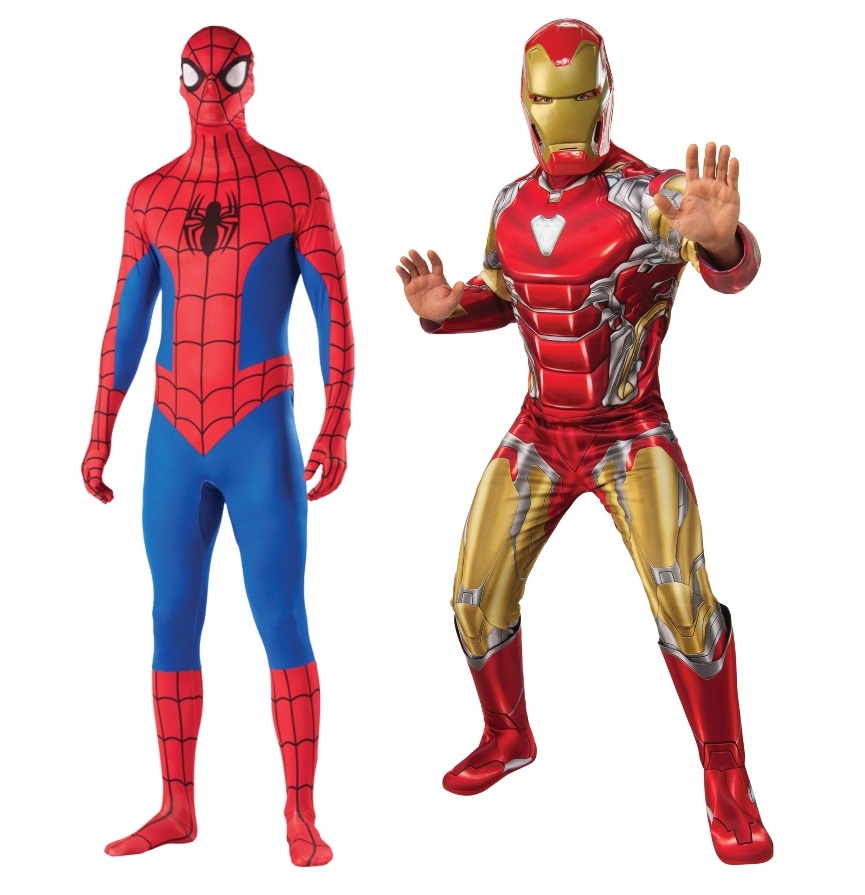 Duo Iron-Man and Spider-Man Costume