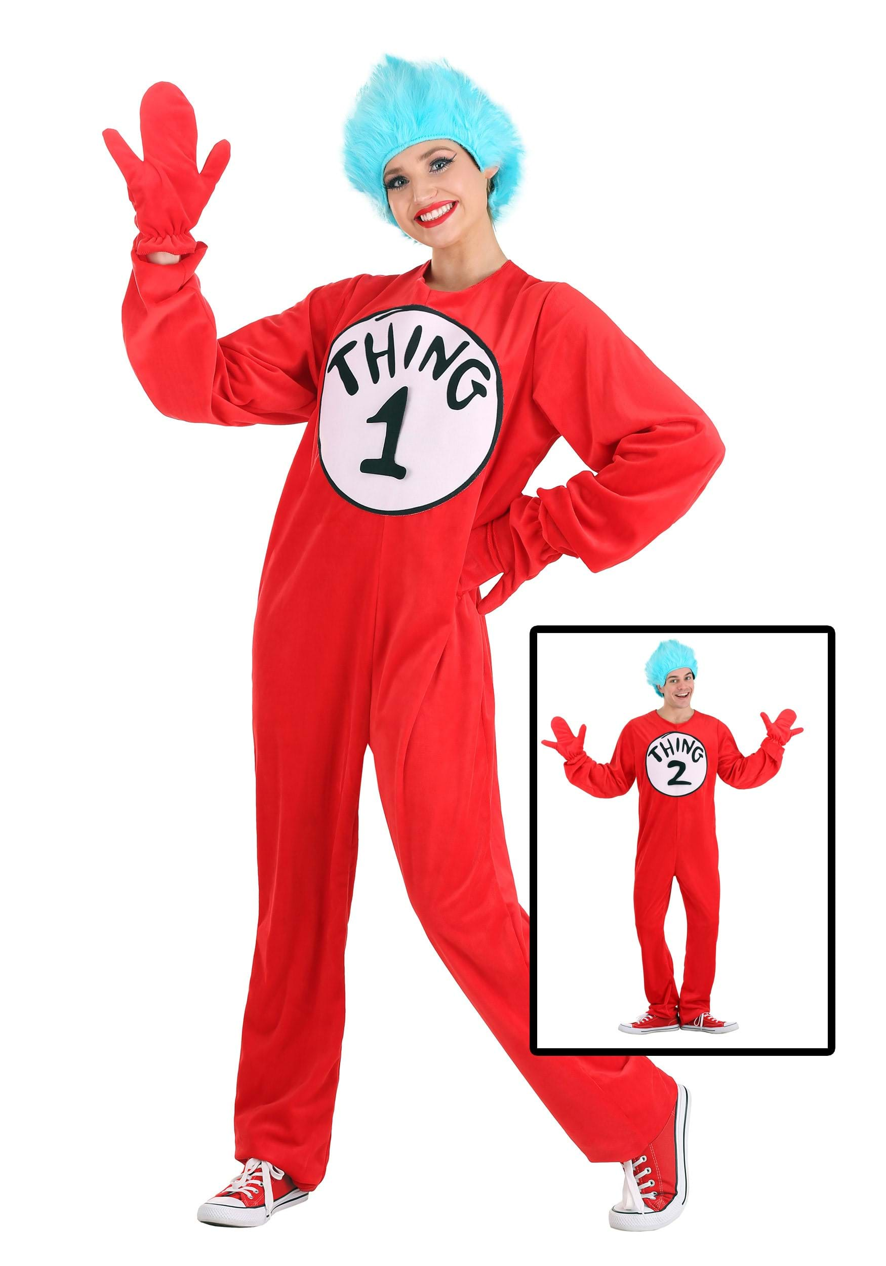 Thing 1 and Thing 2 Costume