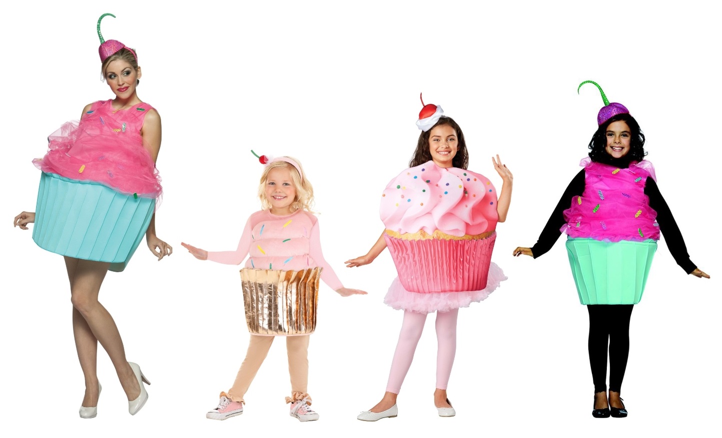 Dress Up America Costume Da Cupcake Per Bambina - Tuta Rosa Con Glassina E Ciliegia - Morbido E Confortevole