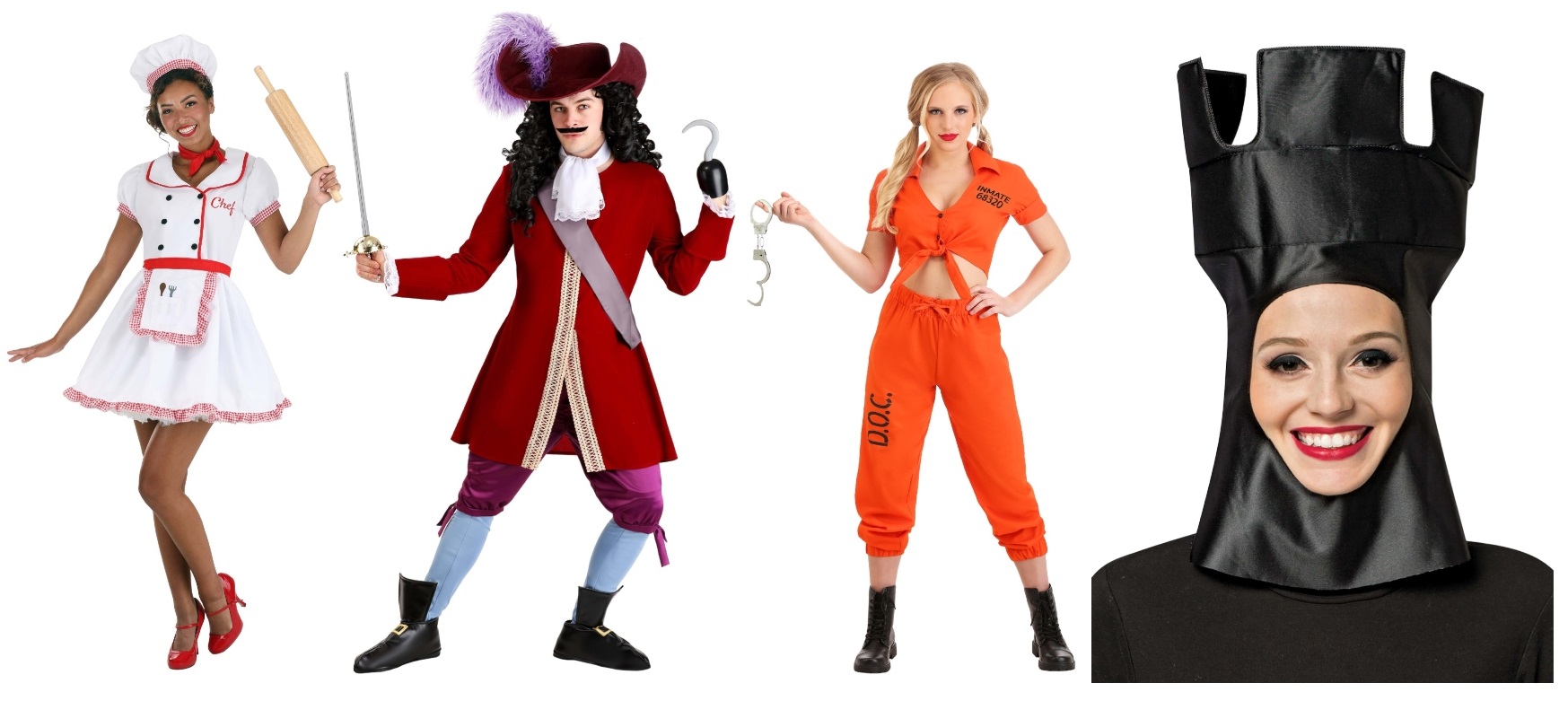 Costumes That Rhyme with Cook