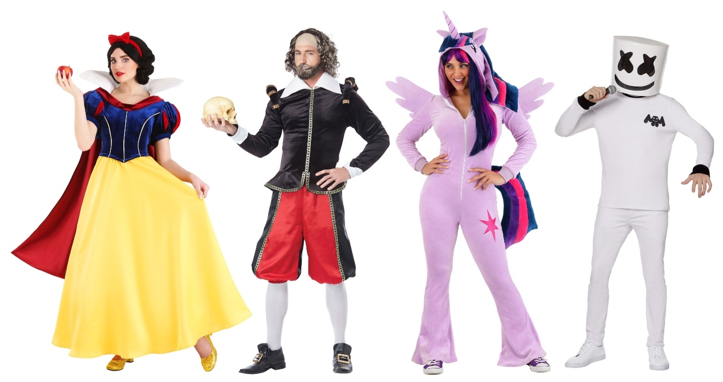 Costumes that Rhyme with Snow White
