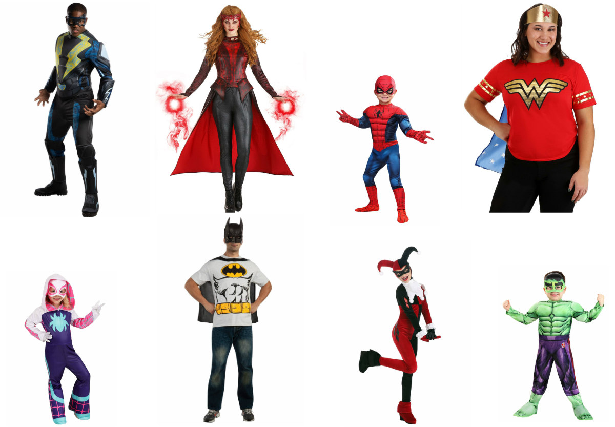 Inexpensive Superhero Costumes