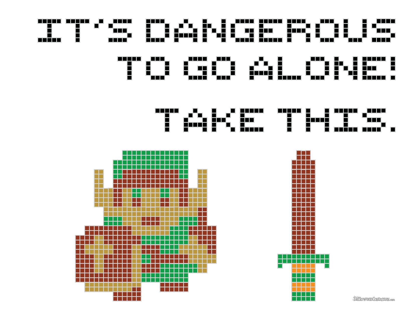 Legend of Zelda Cross Stitch Pattern