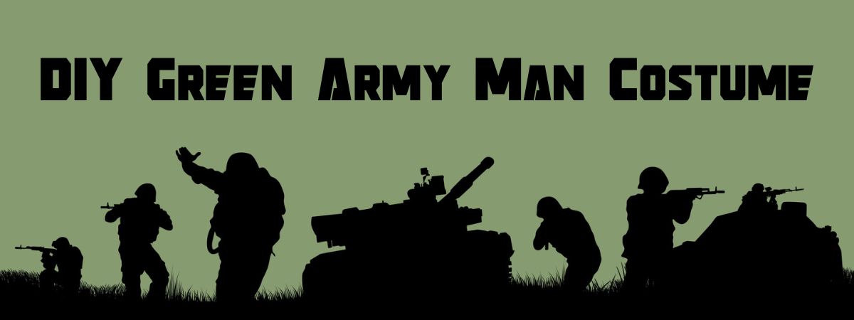 DIY Green Army Man Costume