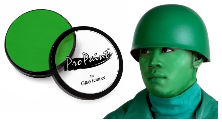 DIY Green Army Man Costume