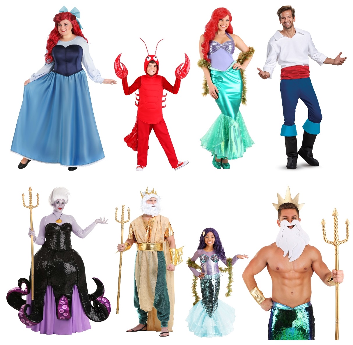 The Little Mermaid Costumes