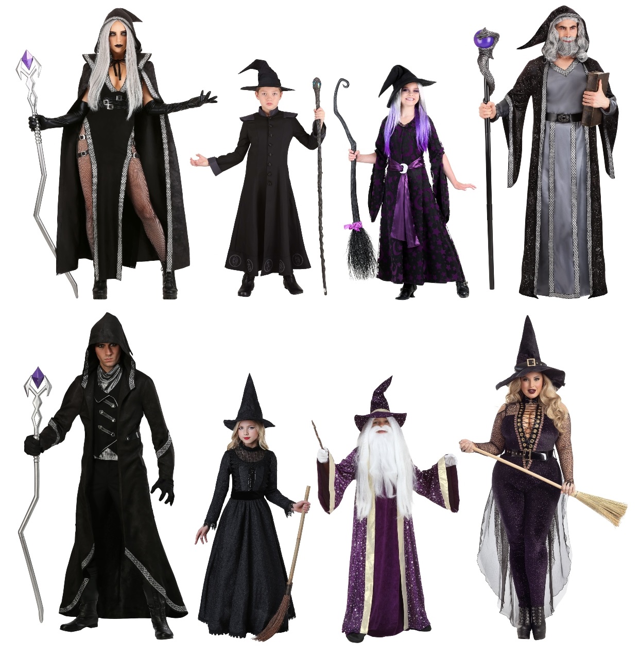 Witch and Wizard Costumes
