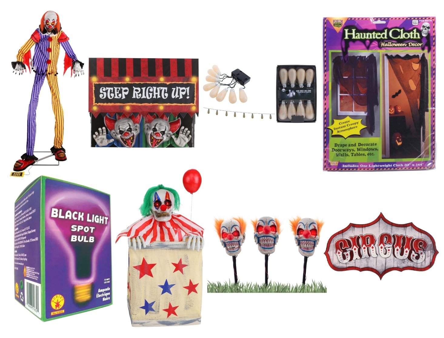 Halloween Circus Decorations